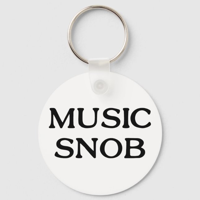 Chaveiro Música Snob (Frente)