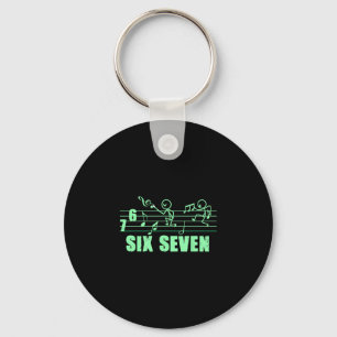 Chaveiro Musical Divertido 67 Meme de Música Gíria Seis Set