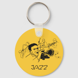 Chaveiro Músico JAZZ design