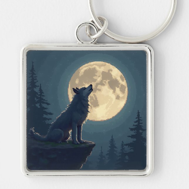 Chaveiro Must-Have! Moonlight Wolf Keychain Full of Emotion (Frente)