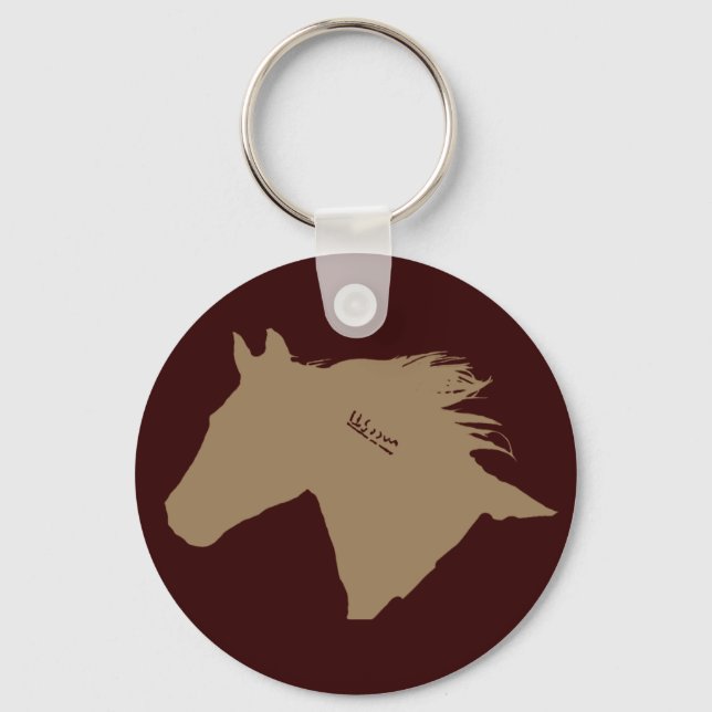 Chaveiro Mustang Horse Head (Frente)