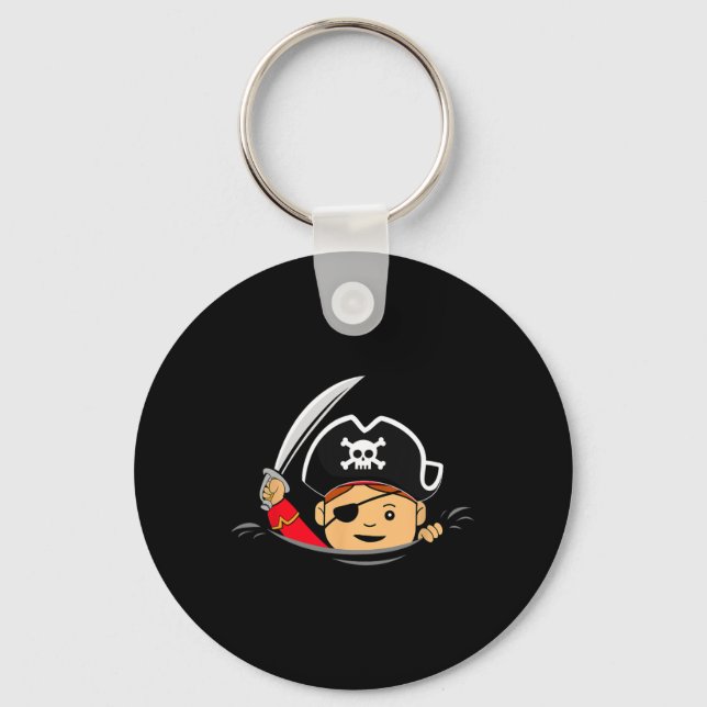 Chaveiro Mutter Werdende Mama Mutterschaft Pregnant Pirate (Frente)