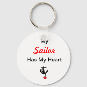 Chaveiro My Sailor Has My Heart