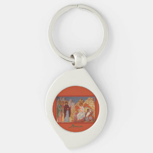 Chaveiro Myrh Bearing Women l Orthodox Icon l Personalize,