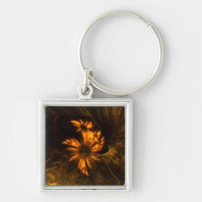 Chaveiro Mystique Garden Abstrato Art Small (Frente)