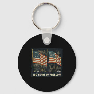 Chaveiro Na Ck Betsy Ross Flag 250 Anos De Liberdade 1776-2