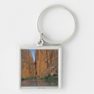 Chaveiro NA, EUA, Texas, Parque Nacional Big Bend. Rio