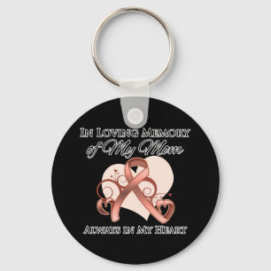 Chaveiro Na memória de minha mamã - cancer uterina