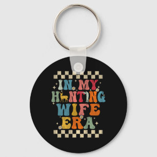 Chaveiro Na Minha Era Da Esposa Caçadora, Retro Groovy Gift