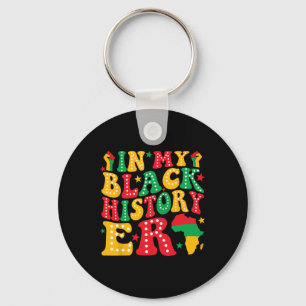Chaveiro Na Minha Era da História Negra Retro Mês da Histór