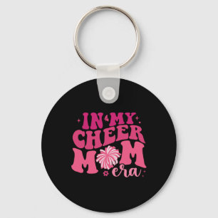 Chaveiro Na Minha Era de Mãe de Cheer Cheerleading Futebol