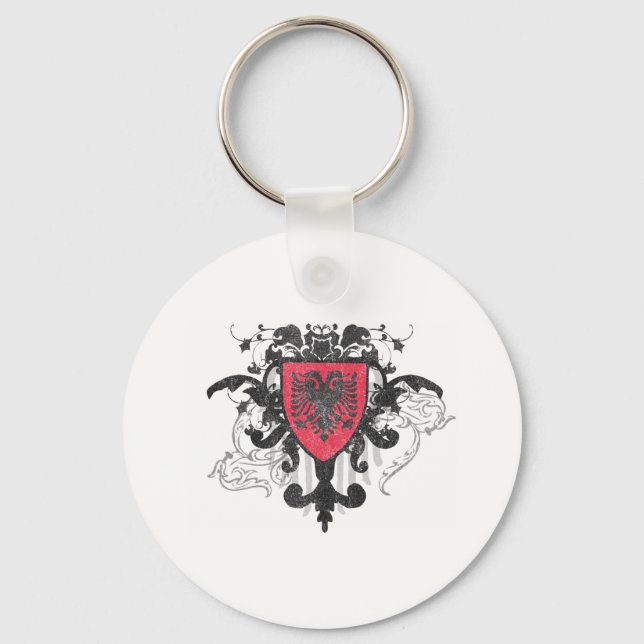 Chaveiro Na moda Albânia (Frente)