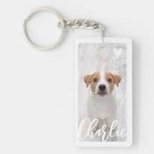 Na moda Simple Modern Dog Lover Heart 2 Photo
