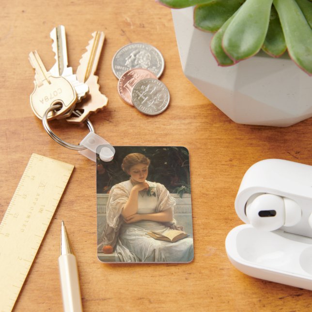 Chaveiro Na Orangerie por Charles Edward Perugini (Mesa)