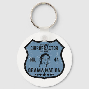 Chaveiro Nação de Obama do Chiropractor