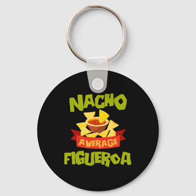 Chaveiro Nacho Average Figueroa Aniversário Divertido Perso (Frente)
