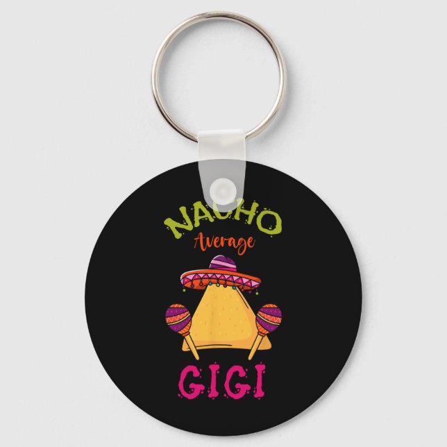 Chaveiro Nacho Average Gigi Mexicana Avó Cinco De Mayo F (Frente)