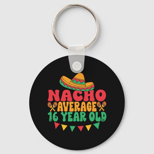 Chaveiro Nacho Média 16 anos Cinco de Mayo 16 (Frente)