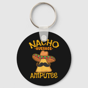 Chaveiro Nacho Média Amputeo Mexicano Cinco de Amputeação