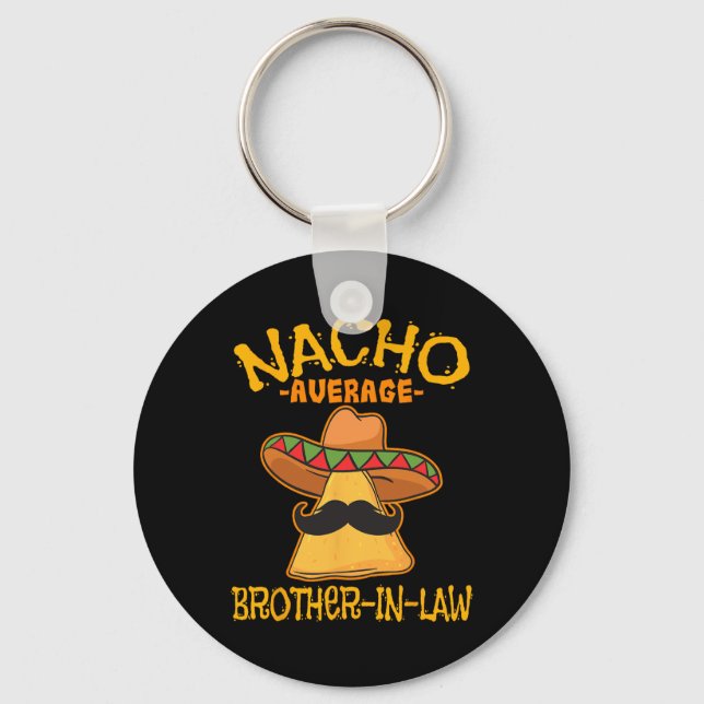 Chaveiro Nacho Média Brother-in-law Cinco mexicano (Frente)