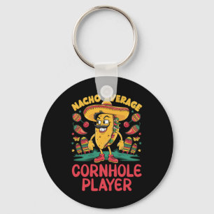 Chaveiro Nacho Média Cornhole Player Cinco De Mayo Mexica