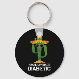 Chaveiro Nacho Média de Camisetas de Sensibilização para Di
