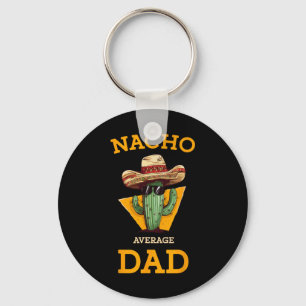 Chaveiro Nacho Média Pai Cactus Engraçado Mexicano Pai Cinc