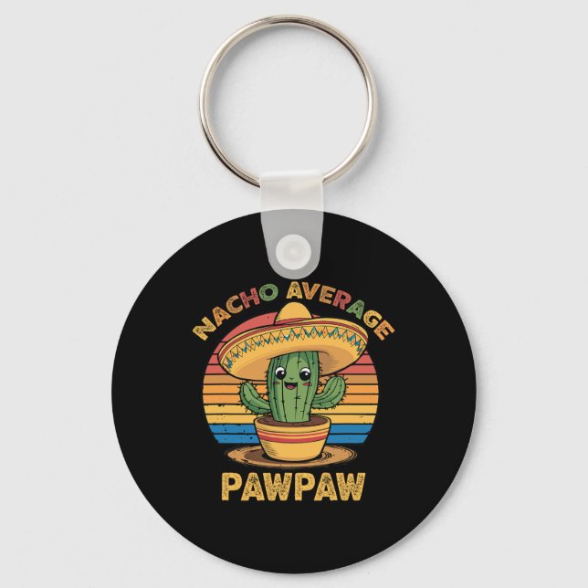 Chaveiro Nacho Média Pawpaw que Combina Cinco Mexicanos De  (Frente)