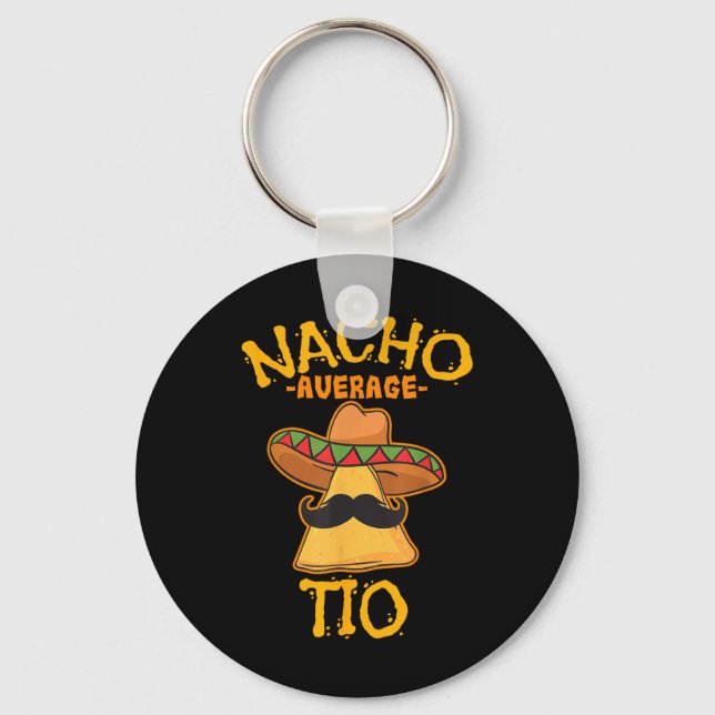 Chaveiro Nacho Média Tio Mexicano Dish Tio Cinco De Mayo (Frente)
