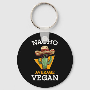 Chaveiro Nacho Média Vegan Amigo Divertido Mexicano Cinco P