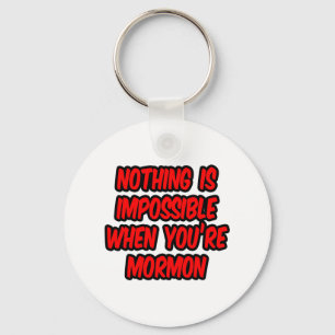 Chaveiro Nada É Impossível... Mórmon