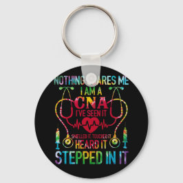 Chaveiro Nada Me Assusta Enfermeira CNA Trabalhando Enferme