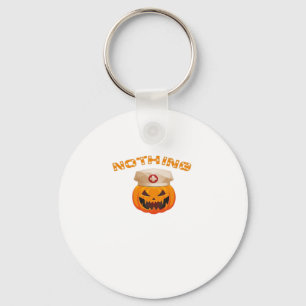 Chaveiro Nada Pode Assustar Uma Enfermeira, Halloween Abóbo