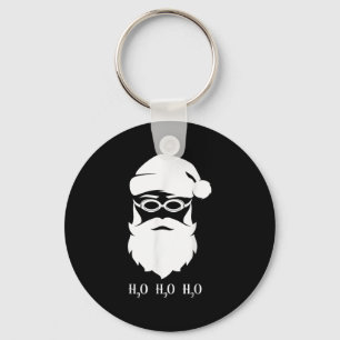 Chaveiro Nadando Natal Papai Noel H20 Swimmer Xmas