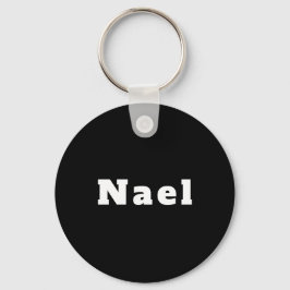 Chaveiro Nael schwarz weiß
