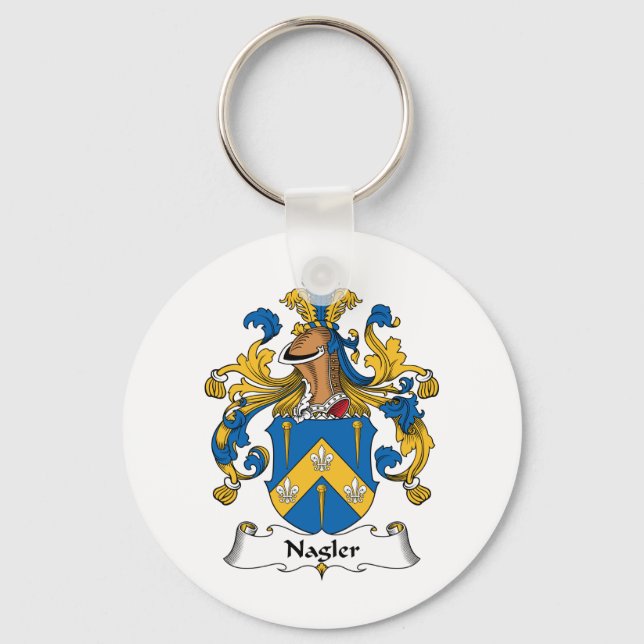 Chaveiro Nagler Family Crest (Frente)