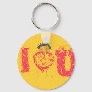 Chaveiro Nakupenda - Eu Amo Um Texto De Palavra Swahili Sig