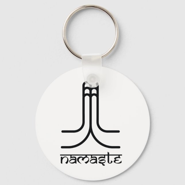 Chaveiro Namaste (Frente)