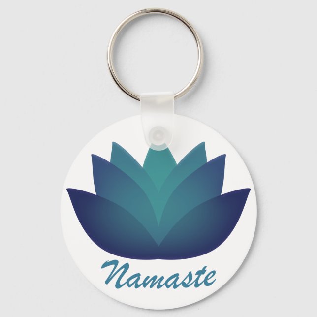 Chaveiro Namaste Lotus Flower (Frente)