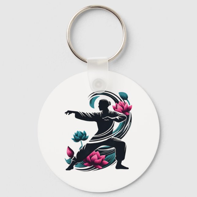 Chaveiro Namaste Positividade Design Espiritual Qigong Home (Frente)