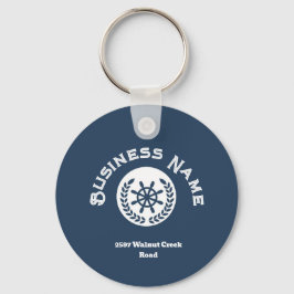 Chaveiro Name and Logo Nautical