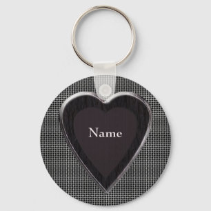 Chaveiro Name Stole My Heart Keychain - Modelo