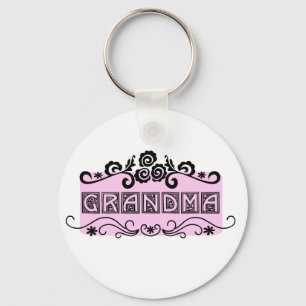 Chaveiro Nameplate Grandma T-shirts e presentes