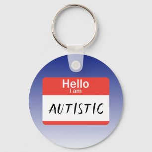 Chaveiro Nametag Autista