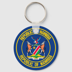 Chaveiro Namíbia Round Emblem