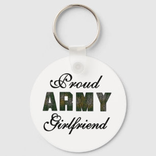 Chaveiro Namorada orgulhoso do exército