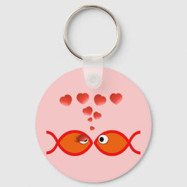 Chaveiro Namorados Cristão Laranja v2