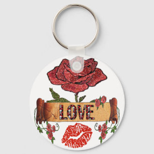 Chaveiro NAMORADOS RAB Rockabilly, Love & Lipstick