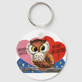 Chaveiro Namorados Vintage Owl