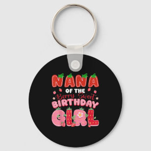 Chaveiro Nana Da Berry Sweet Birthday Girl Strawberry L